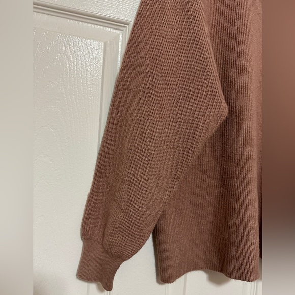 Free People Softly Structured Tunic Sweater Mauve Size Small - Picture 4 of 9